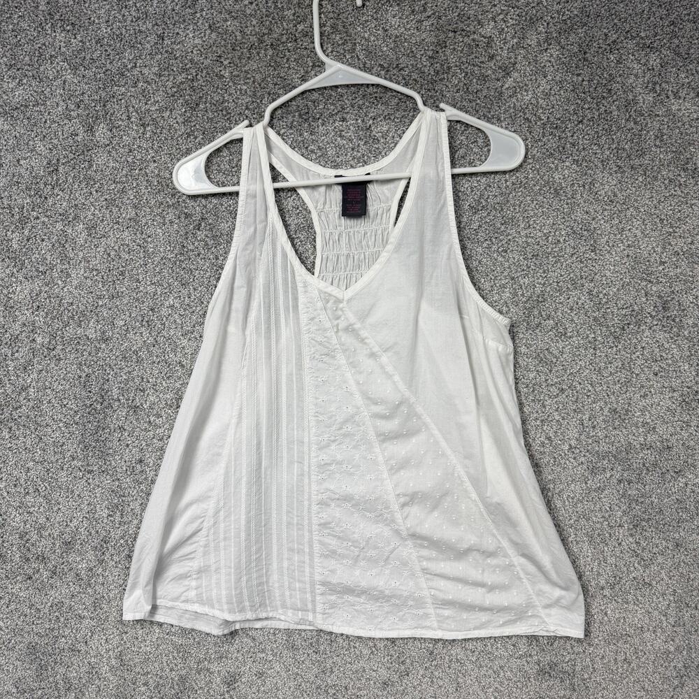 Boho Chic Top L Coastal Beachy Layering Festival Resort Feminine Cottagecore